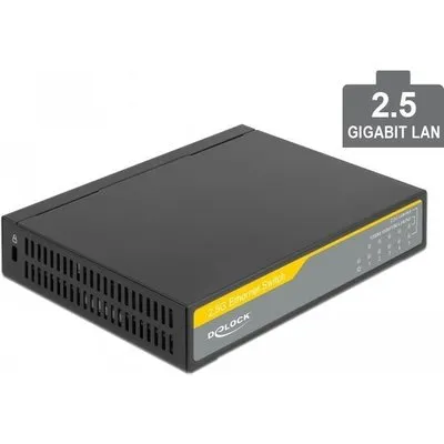 Delock - Switch - 5 x 10/100/1000/2.5G - Desktop