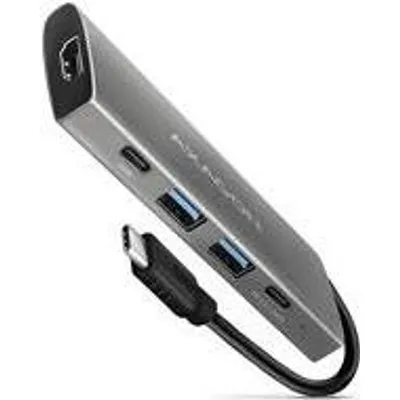 Axagon HMC-5G2 - USB 3.2 Gen 2 (3.1 Gen 2) Type-C - HDMI - USB 3.2 Gen 2 (3.1 Gen 2) Type-A - USB 3.2 Gen 2 (3.1 Gen 2) Type-C - 5000 Mbit/s - 30 Hz - 4096 x 2160 - Grau (HMC-5G2)