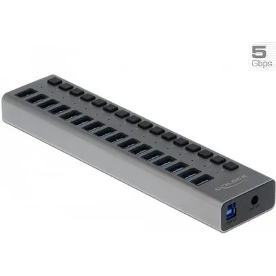 Delock - Hub - 16 x SuperSpeed USB 3.0 - Desktop