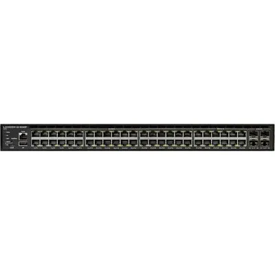 LANCOM GS-4554XP - Switch - managed - 36 x 10/100/1000 (PoE+) + 12 x 100/1000/2.5G (PoE+) + 4 x 1 Gigabit / 10 Gigabit SFP+ + 2 x 10/40 Gigabit QSFP+ - PoE+ (820 W)