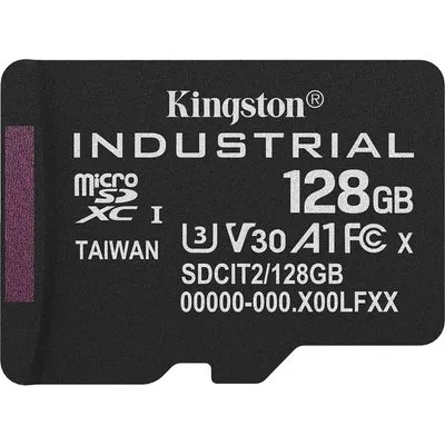 Kingston Flash-Card inkl. SD-Adapter - microSDXC UHS-I - 128 GB (SDCIT2/128GBSP)