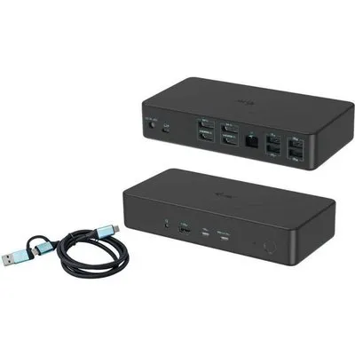 i-tec USB 3.0 / USB-C / Thunderbolt 3 Professional Dual 4K Display Docking Station Generation 2 + Power Delivery 100W (CADUAL4KDOCKPD2)