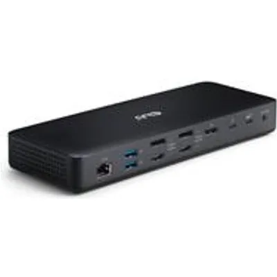 Club 3D 16-in-1 - Dockingstation - für Desktop, Laptop - USB-C / USB4 / Thunderbolt 3 / Thunderbolt 4 - USB-C - 2 x Thunderbolt 4, 3 x DP, 2 x HDMI - 2,5GbE - 150 Watt (CSV-1583)