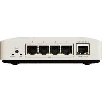 MikroTik CRS304-4XG-IN - Switch - 4 x 1/2,5/5/10GBase-T + 1 x 10/100/1000 (PoE) - Desktop - PoE (CRS304-4XG-IN)