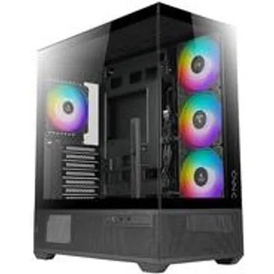 AZZA Tiara 501B Miditower black 4xARGB Lüfter (CSAZ-501B)
