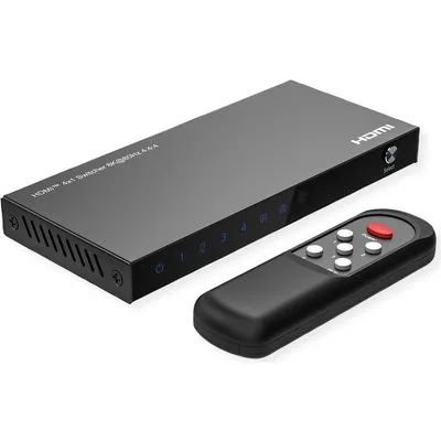 ROLINE HDMI Switch 8K60Hz 4fach mit IR (14.01.3587)
