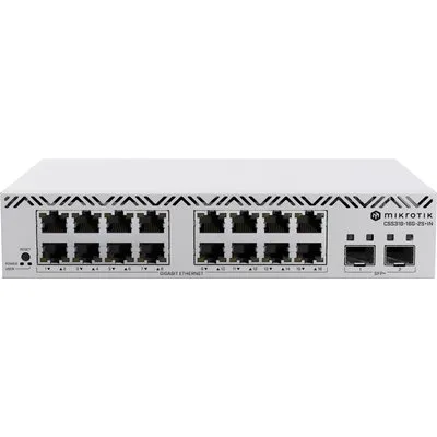 MikroTik Cloud Smart Switch CSS318-16G-2S+IN , 16x Gigabit, 2x SFP+ (CSS318-16G-2S+IN)