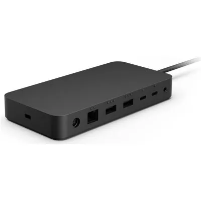 Microsoft Surface Thunderbolt 4 Dock - Kabelgebunden - Thunderbolt 4 - 2500 Mbit/s - Schwarz - Kensington - Microsoft (T8I-00003)