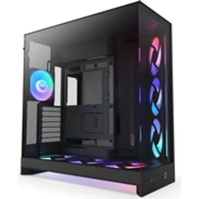 NZXT H9 Flow RGB+ schwarz matt Temperd Glass x 2 - Gehäuse - ATX (CM-H92FB-P1)