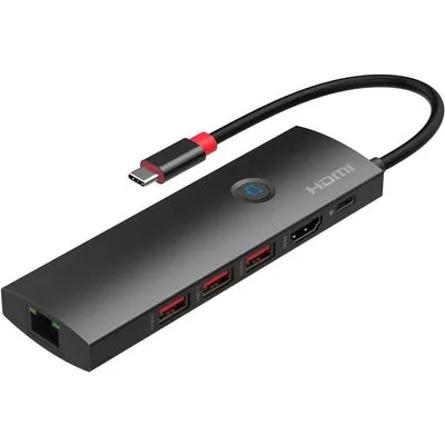 MicroConnect USB-C to HDMI mini dock RJ45 4Ka60Hz 3x USB A (USB3.2CCOM20)