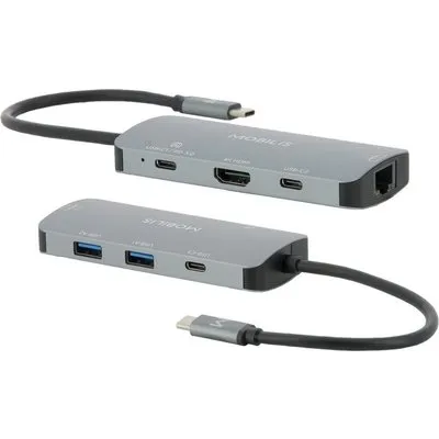 Mobilis USB-C Docking Station - 7 in 1 - 100 W Max. (001382)