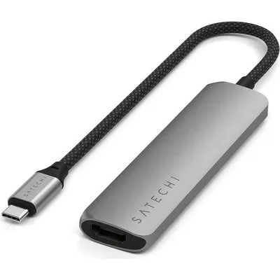 Satechi 4-in-1 - Dockingstation - USB-C / USB 3.2 Gen 2 x 2 (ST-P4SM)