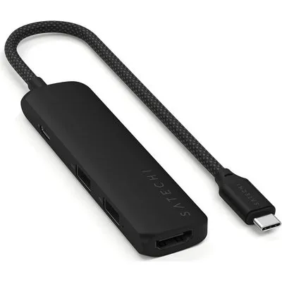Satechi 4-in-1 - Dockingstation - USB-C / USB 3.2 Gen 2 x 2 (ST-P4SK)