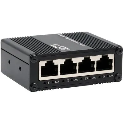 EXSYS EX-62021 5-Port Industrial Gigabit Micro Switch, unmanaged, USB-C Stromversorgung (EX-62021)