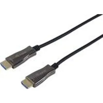 Equip HDMI HS Ethernet 2.0 18Gb AOC 4K/60Hz schwarz - Digital/Display/Video - Netzwerk (119439)