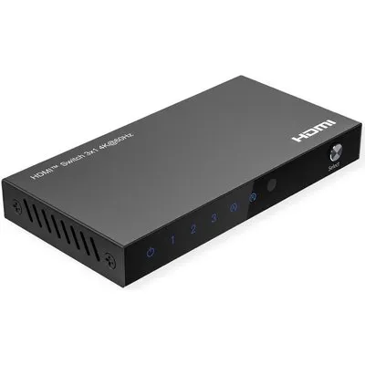 ROLINE HDMI Switch 3fach 4K60Hz HDCP2.3+ IR Fernbd. (14.01.3616)
