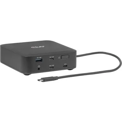 Club 3D 12-1 USB-CQuad Docking Station 2x DisplayPort HDMI 4K60Hz PD3.0100Watt Ethernet 2. - Digital/Daten - Digital/Display/Video (CSV-2542)