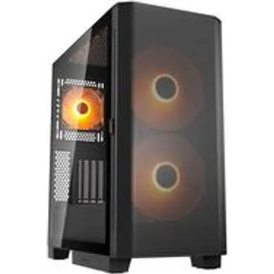 Cougar Gehäuse Midi-Tower Airface FLO ARGB Schwarz - Midi/Minitower - ATX (CGR-5YA6B-RGB)