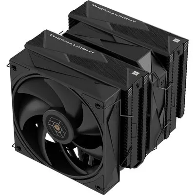 Thermalright Royal Pretor 130 CPU-Kühler, Dual-Tower - 1x 120mm, 1x 130mm, schwarz (ROYAL PRETOR 130 BLACK)