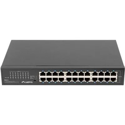 Lanberg Switch 24X 1GB Gigabit Ethernet Rack 19 (RSGE-24)