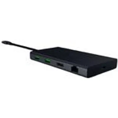Razer USB-C Dock - Schwarz - 4K a 60 Hz - 85W Power Delivery - Lade-/Dockingstation (RC21-02250100-R3M1)