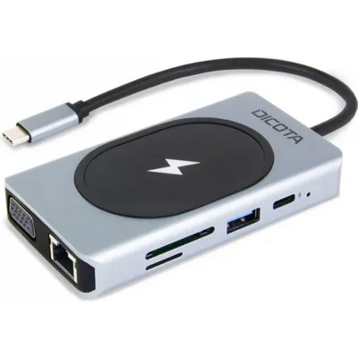 DICOTA - Dockingstation - USB-C - HDMI, VGA (D32059)