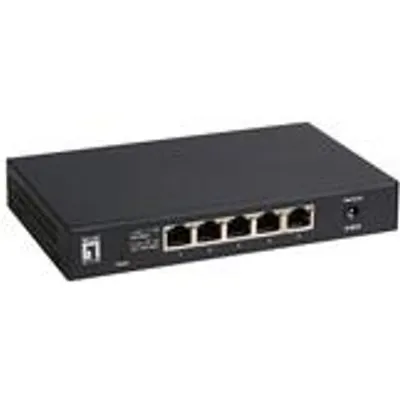 LevelOne Switch 5x GE GEU-0525 IEEE 802.3x 100Mbps sw - Switch (GEU-0525)