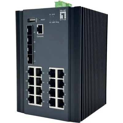 LevelOne Switch 20x GE IGU-2071 16x 1GbE 4x 2.5GbE SFP sw (IGU-2071)