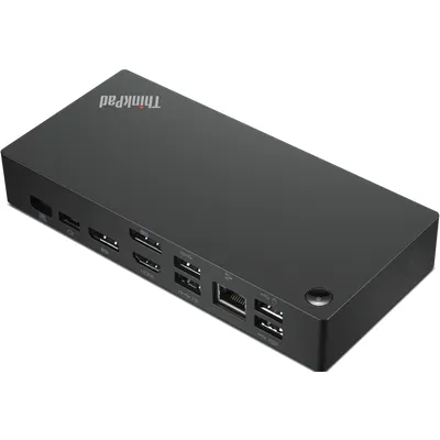 Lenovo ThinkPad Universal USB-C Kabelgebunden USB 3.2 Gen 1 (3.1 Gen 1) Type-C Schwarz (40AY0090SA)
