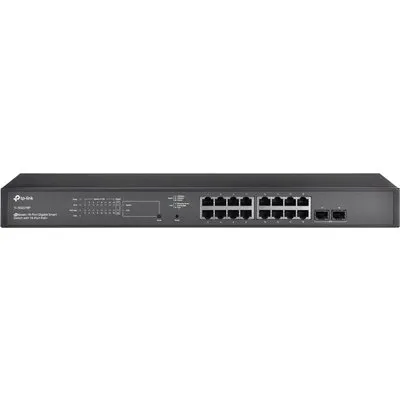 TP-Link SG2218P Netzwerk-Switch L2/L2+ Gigabit Ethernet (10/100/1000) Power over Ethernet (PoE) 1U Schwarz (SG2218P)