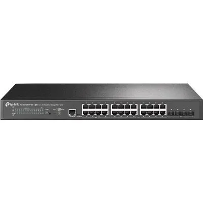 TP-Link JetStream TL-SG3428XPP-M2 V1 - Switch - L2+ - managed - 16 x 10/100/1000/2.5G (PoE+) + 8 x 10/100/1000/2500 (PoE++) + 4 x 10 Gigabit SFP+ - an Rack montierbar - PoE++ (500 W)