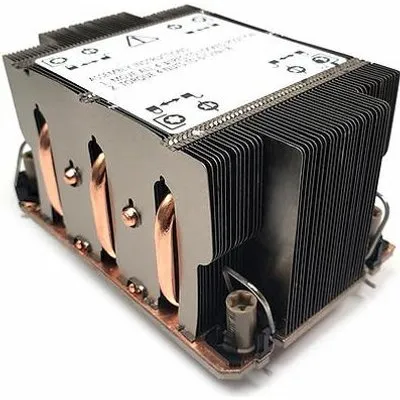 Dynatron S2 - Prozessorkühler - (für: LGA4677) - Kupfersockel und Kühlrohre mit Aluminiumkühlrippen - 2U