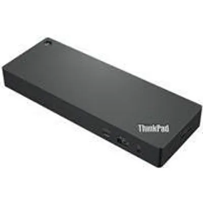 Lenovo ThinkPad Thunderbolt 4 WorkStation Dock - Dockingstation - Thunderbolt 4 - HDMI, 2 x DP, Thunderbolt - 1GbE - 300 Watt - Dänemark (40B00300DK)
