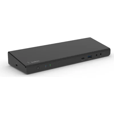 Belkin CONNECT Universal USB-C Triple Display Dock - Dockingstation - USB-C - 3 x HDMI, 2 x DP - 1GbE - 150 Watt (INC007VFBK)