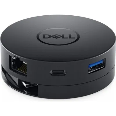 DELL DA300 Verkabelt USB 3.2 Gen 2 (3.1 Gen 2) Type-C Schwarz (W125781982)