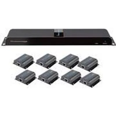 HDMI Extender/Splitter mit IR über Netzwerkkabel bis zu 50m, 1x8 Hersteller: Techly (IDATA-EX-HL81TY)