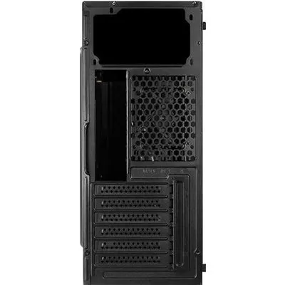 AeroCool Streak - Tower - ATX - Seitenteil mit Fenster (Acryl) - keine Spannungsversorgung (ATX) - Schwarz - USB/Audio (ACCM-PV19012.11)