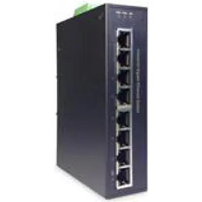 DIGITUS DN-651108 - Switch - industrial, gigabit - unmanaged - 8 x 10/100/1000 - an DIN-Schiene montierbar (DN-651108)