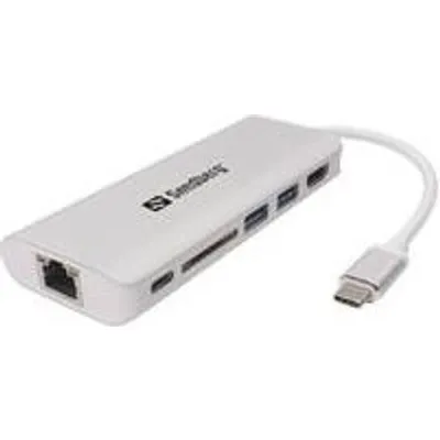 Sandberg - Docking Station - (USB) - GigE (136-18)