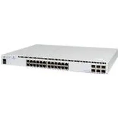 Alcatel-Lucent OmniSwitch 6560-P24X4 - Switch - L2+ - verwaltet - 24 x 10/100/1000 (PoE+) + 2 x Gigabit SFP + 4 x 1 Gigabit / 10 Gigabit SEP+ (Uplink / Stacking) - an Rack montierbar - PoE+ - AC 90 - 260 V (OS6560-P24X4-EU)