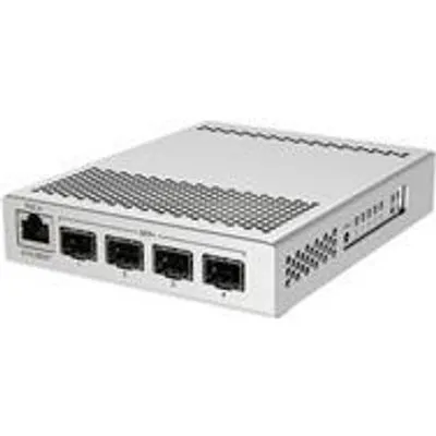 Mikrotik CRS305-1G-4S+IN Netzwerk-Switch Managed Gigabit Ethernet (10/100/1000) Power over Ethernet (PoE) Weiß (CRS305-1G-4S+IN)
