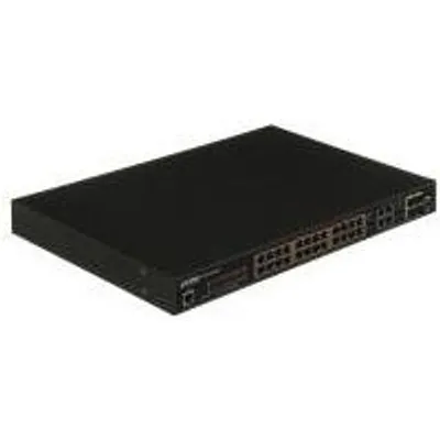 PLANET GS-4210-24PL4C - Switch - managed - 24 x 10/100/1000 (PoE+) + 4 x Kombi-Gigabit-SFP - Desktop, an Rack montierbar - PoE+ (440 W) (GS-4210-24PL4C)