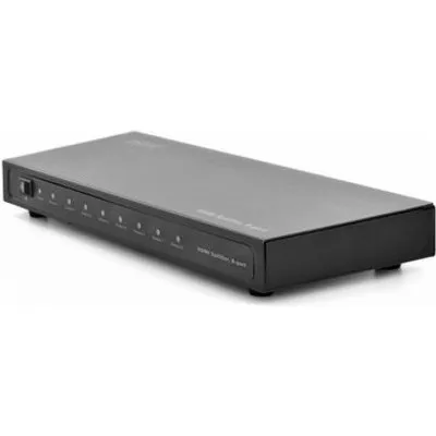 DIGITUS Professional DS-43302 - Video-/Audio-Splitter - 8 x HDMI - Desktop (DS-43302)