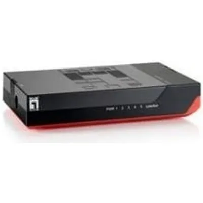 LevelOne GSW-0507 - Switch - 5 Anschlüsse - EN, Fast EN, Gigabit EN - 10Base-T, 100Base-TX, 1000Base-T (0530147)