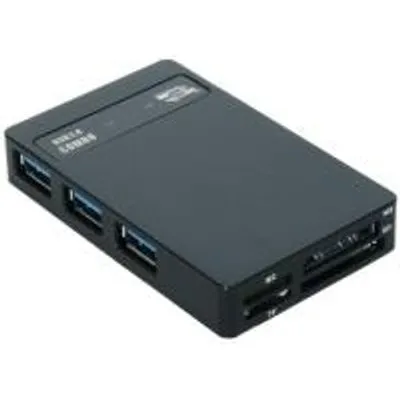 EXSYS EX-1635 - Speicherstick (MS) - MicroSD (TransFlash) - MMC - MS Micro (M2) - SD - SDHC - SmartMedia - Schwarz - 5000 Mbit/s - CE - FCC - RoHS - USB 3.2 Gen 1 (3.1 Gen 1) - 5 V (EX-1635)