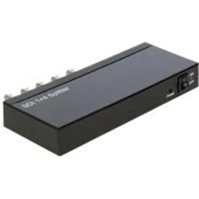 DeLock - Video-Schalter - 4 x 3G-SDI - Desktop (93250)
