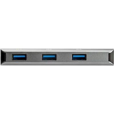 StarTech.com HB31C3ASDMB 3-Port USB-C-Hub (10 Gbit/s, mit SD-Kartenleser und 25cm Hostkabel, 3x USB-A - Hub - 1 x USB-C + 3 x USB 3,1 - Desktop - für P/N: PEXUSB321C (HB31C3ASDMB)
