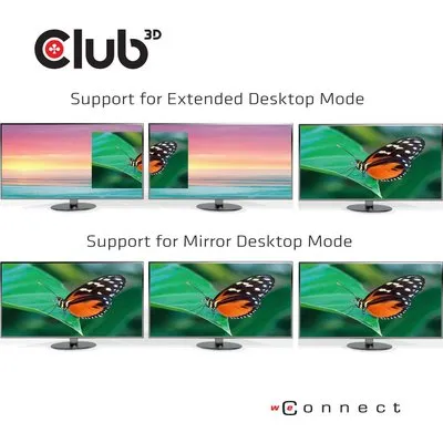 Club 3D - Dockingstation - USB-C 3,2 Gen 1 - DP (CSV-1550)