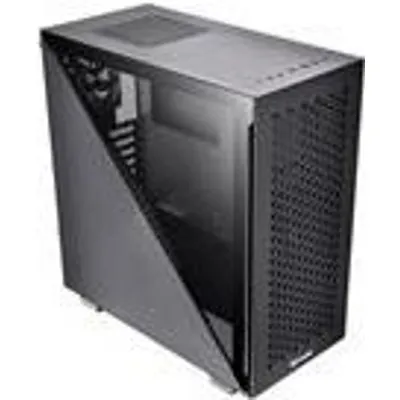 Thermaltake Divider 300 TG Air - MDT - ATX - Seitenteil mit Fenster (gehärtetes Glas) - keine Spannungsversorgung (PS/2) - Schwarz - USB/Audio (CA-1S2-00M1WN-02)