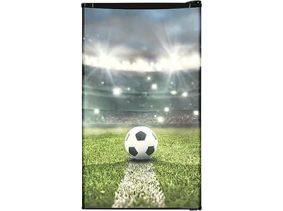 OK. OFR 181 E B Fussball Vollraumkühlschrank (91 l, E, 84,5 cm hoch, Schwarz)